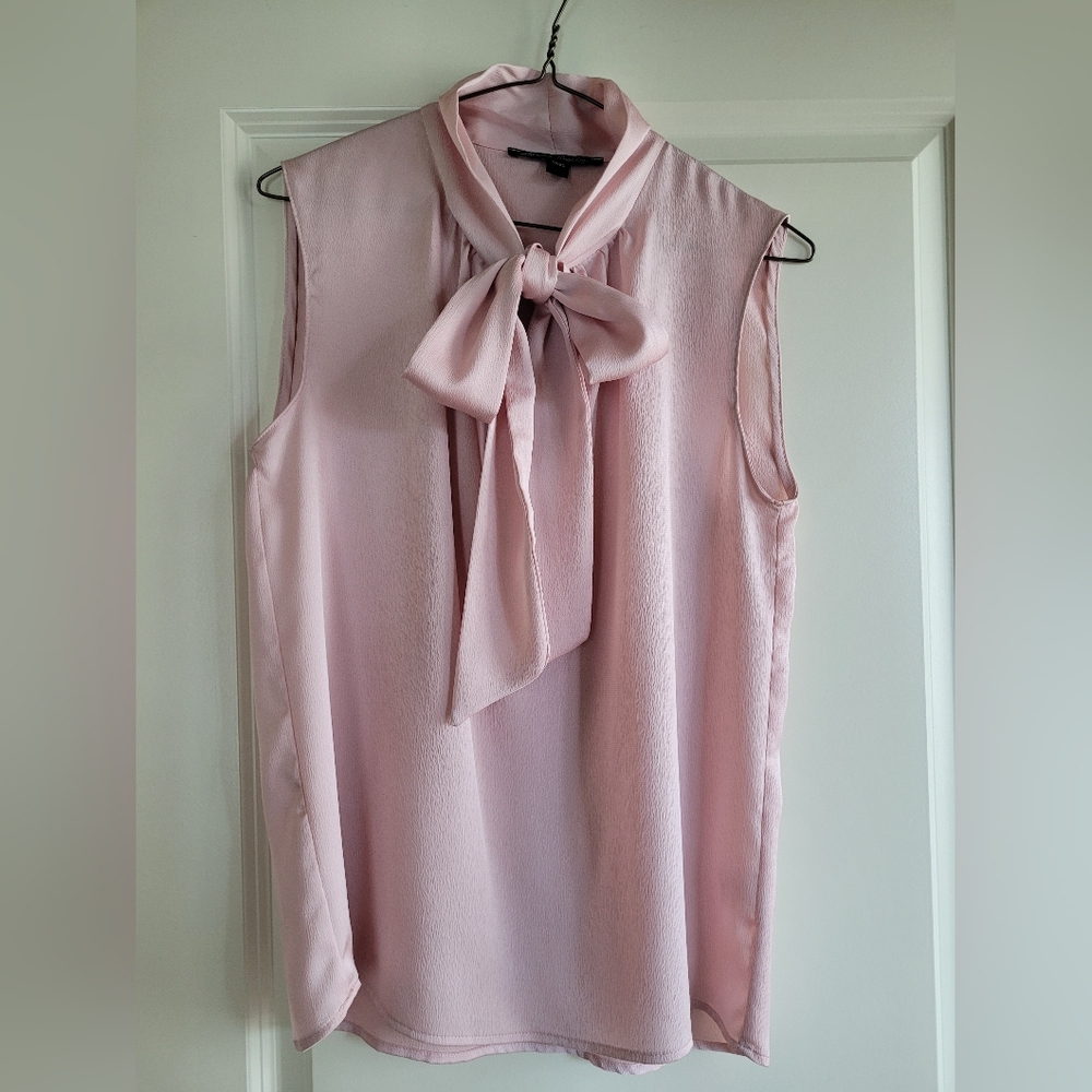 Tie collar blouse - made in Canada!